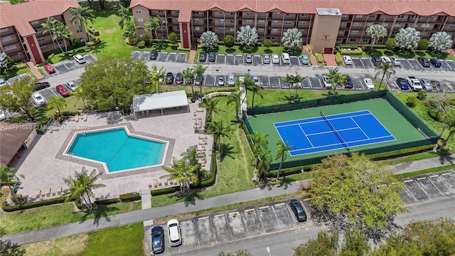 300 SW 130th Ter Unit 203B, Pembroke Pines, FL 33027 - drone / aerial view of a pool and apartment complex / building