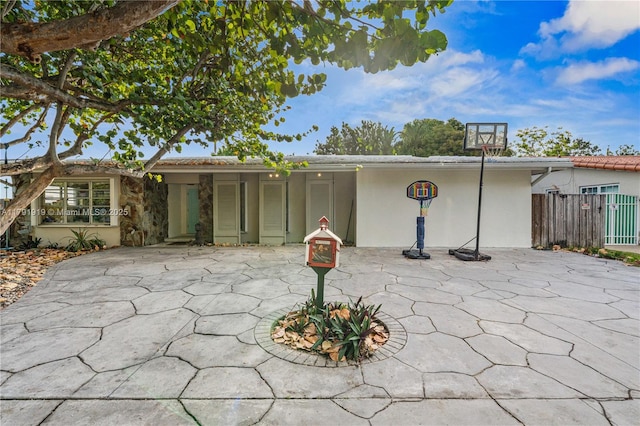 3030 SW 77th Ct, Miami, FL 33155 - view of patio / terrace featuring fence
