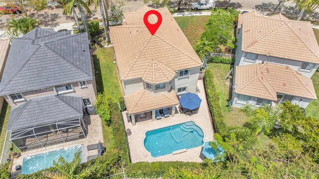 943 Golden Cane Dr, Weston, FL 33327 - drone / aerial view