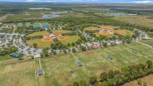 943 Golden Cane Dr, Weston, FL 33327 - bird's eye view featuring a water view