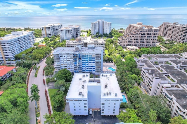 100 Ocean Lane Dr Unit 301, Key Biscayne, FL 33149 - birds eye view of property with a view of city and a water view