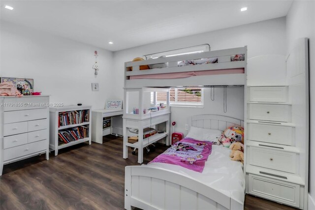 8323 NW 196th Ter, Hialeah, FL 33015 - bedroom with recessed lighting and wood finished floors