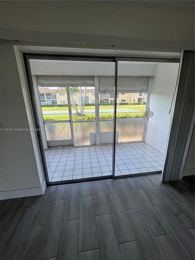 9851 Sandalfoot Blvd Unit 208, Boca Raton, FL 33428 - view of unfurnished sunroom