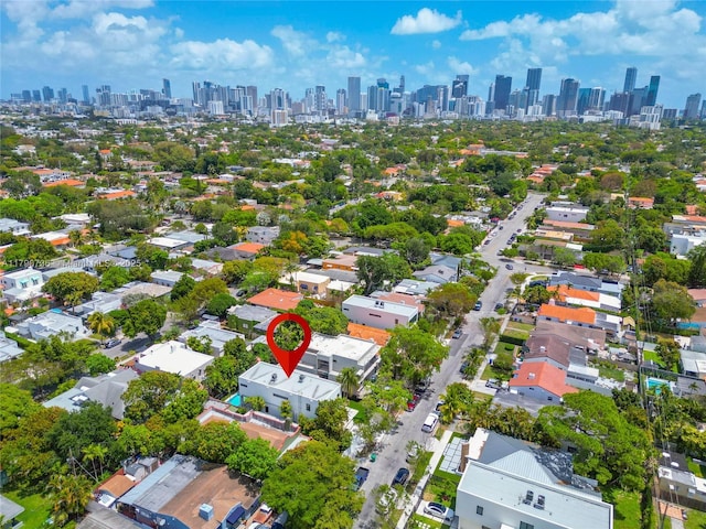 1509 SW 15th St, Miami, FL 33145 - drone / aerial view with a view of city