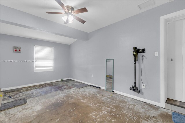 4649 SW 28th Ave, Dania Beach, FL 33312 - bedroom with a ceiling fan, baseboards, visible vents, and wood finished floors