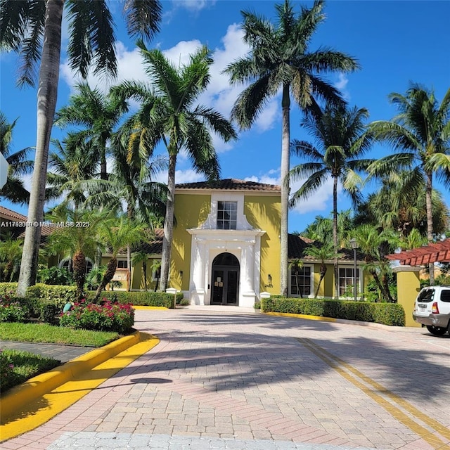2351 W Preserve Way Unit 205, Miramar, FL 33025 - view of front of property with stucco siding and french doors