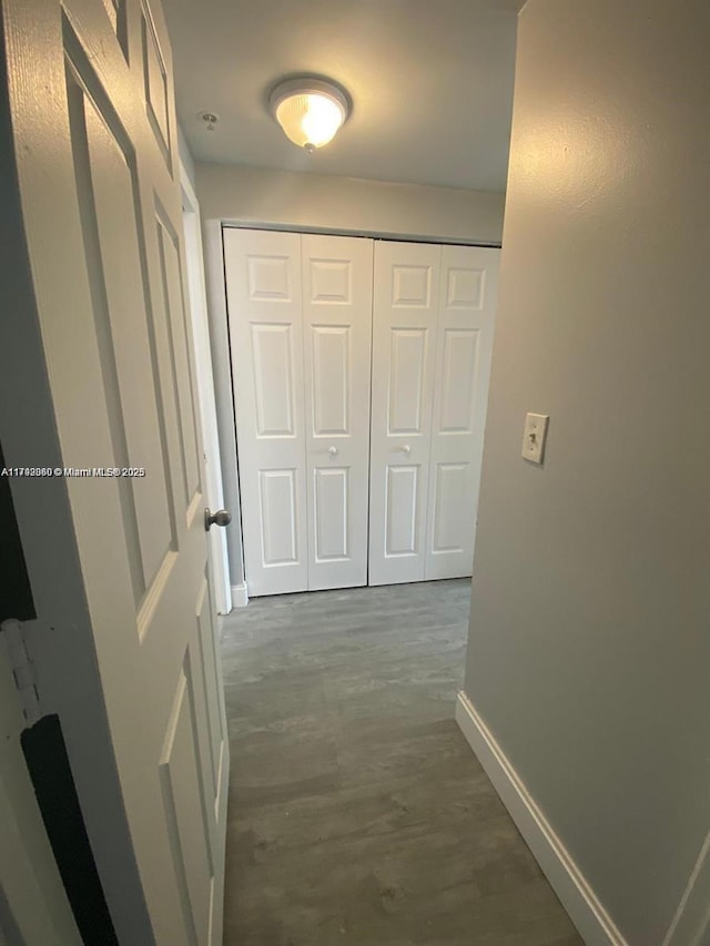 2351 W Preserve Way Unit 205, Miramar, FL 33025 - hallway featuring baseboards