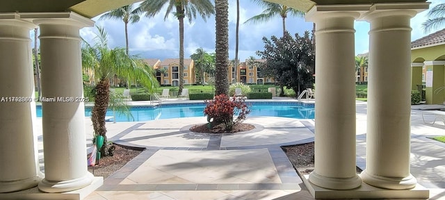 2351 W Preserve Way Unit 205, Miramar, FL 33025 - pool featuring a patio