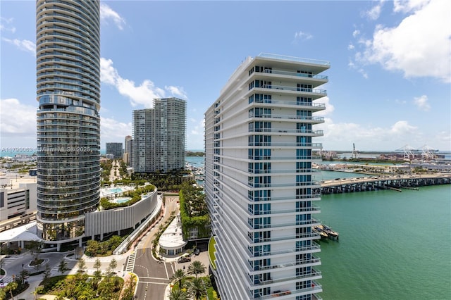 650 W Ave Unit 2102, Miami Beach, FL 33139 - view of city featuring a nearby body of water and a notable bridge