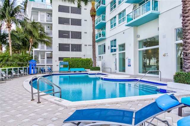 view of community pool