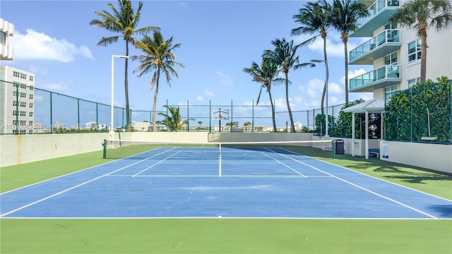 650 W Ave Unit 2102, Miami Beach, FL 33139 - view of tennis court with community basketball court