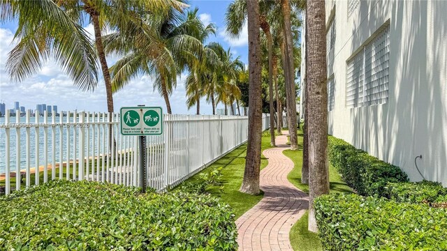650 W Ave Unit 2102, Miami Beach, FL 33139 - view of property's community with a water view