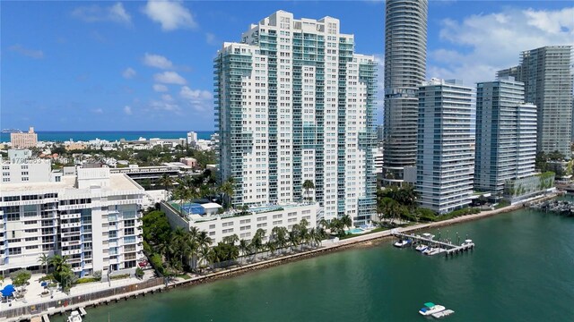 650 W Ave Unit 2102, Miami Beach, FL 33139 - water view featuring nearby urban area