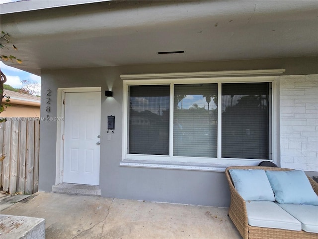 2281 NE 173rd St, North Miami Beach, FL 33160 - view of exterior entry with fence