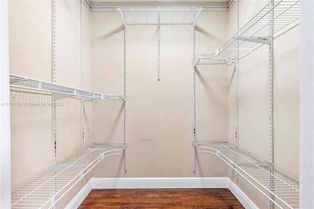 5000 S University Dr, Davie, FL 33328 - spacious closet with wood finished floors