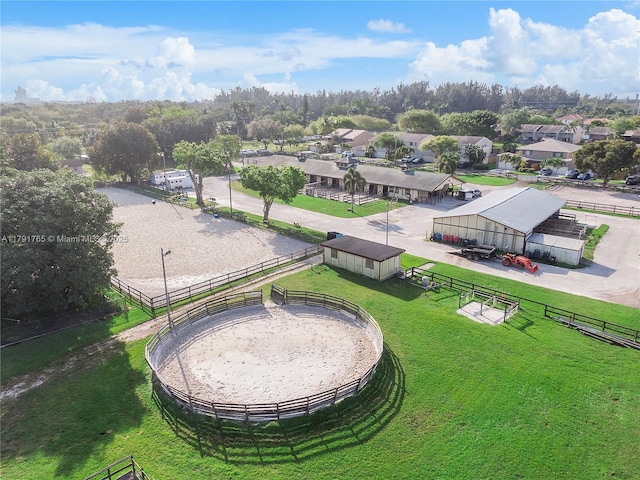 5000 S University Dr, Davie, FL 33328 - bird's eye view featuring a residential view