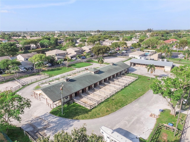 5000 S University Dr, Davie, FL 33328 - birds eye view of property featuring a residential view