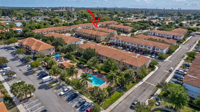 aerial view