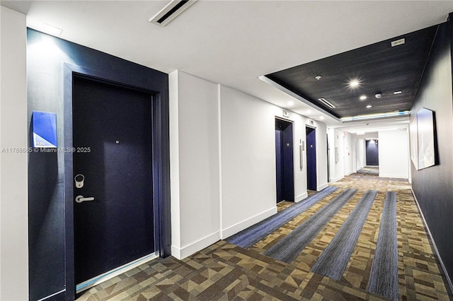 3900 Biscayne Blvd Unit S-920, Miami, FL 33137 - hallway featuring baseboards and elevator