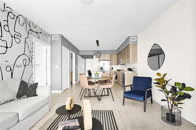 3900 Biscayne Blvd Unit S-920, Miami, FL 33137 - living area with baseboards