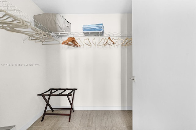 3900 Biscayne Blvd Unit S-920, Miami, FL 33137 - walk in closet with wood finished floors