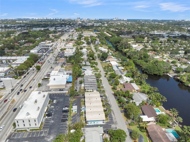 733 NW 30th Ct Unit 1, Wilton Manors, FL 33311 - view of property location featuring a large body of water and nearby urban area