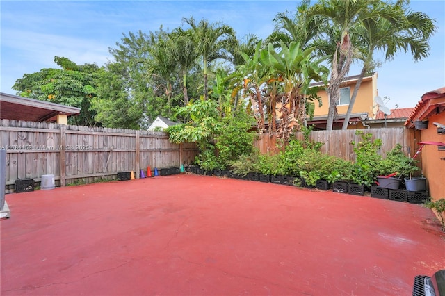 1131 SW 104th Ct, Miami, FL 33174 - view of patio featuring a fenced backyard