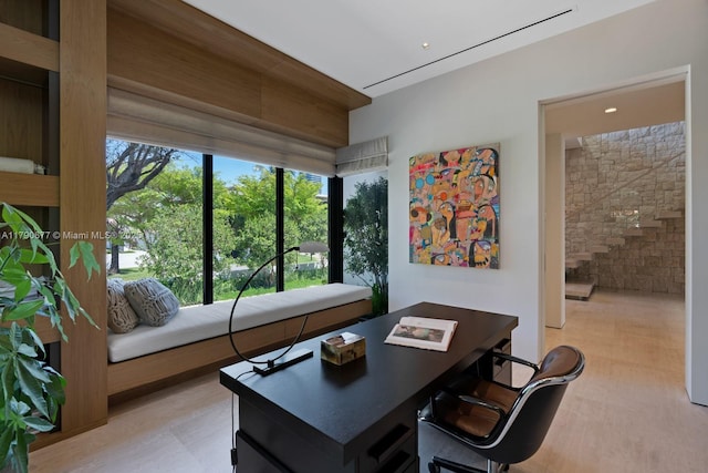 194 S Island Dr, Golden Beach, FL 33160 - living room with light wood-style flooring