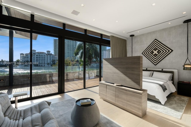common area with a view of city