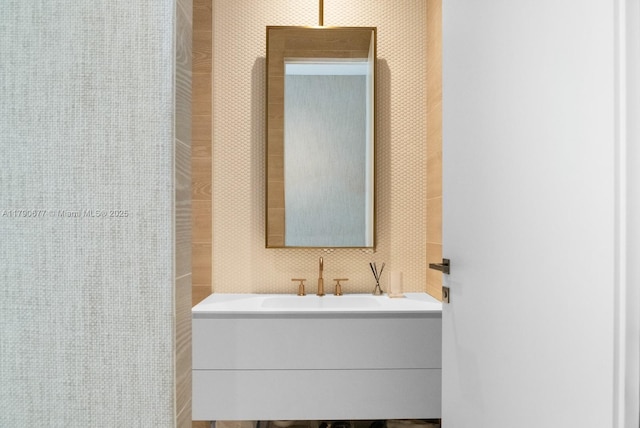 194 S Island Dr, Golden Beach, FL 33160 - bathroom with vanity