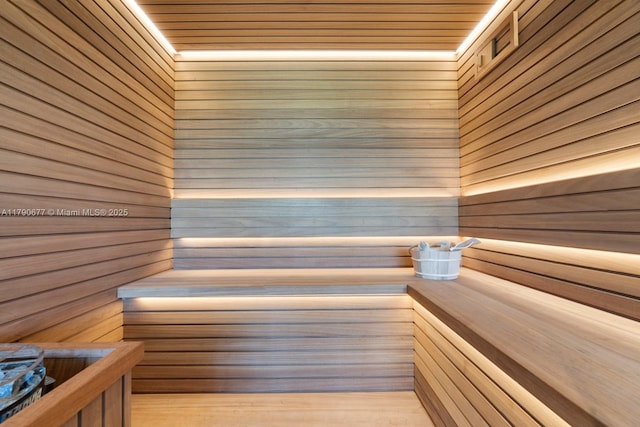 view of sauna / steam room
