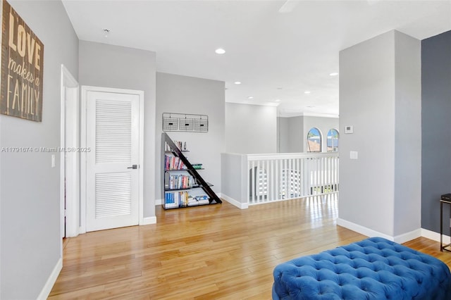 3260 SW 189th Ave, Miramar, FL 33029 - interior space with baseboards, recessed lighting, and light wood-style flooring