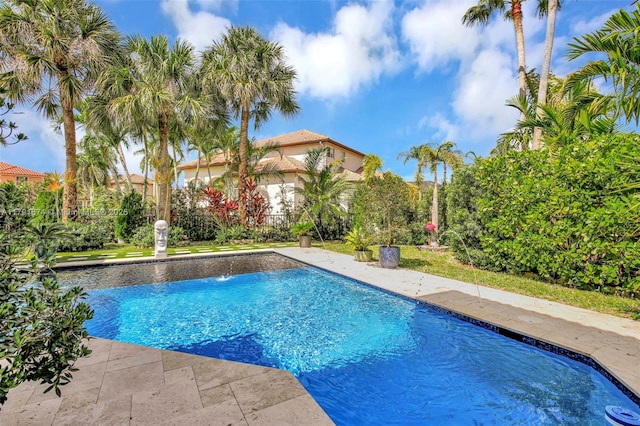 3260 SW 189th Ave, Miramar, FL 33029 - view of swimming pool with a fenced in pool