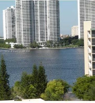 231 174th St Unit 920, Sunny Isles Beach, FL 33160 - view of water feature featuring a view of city