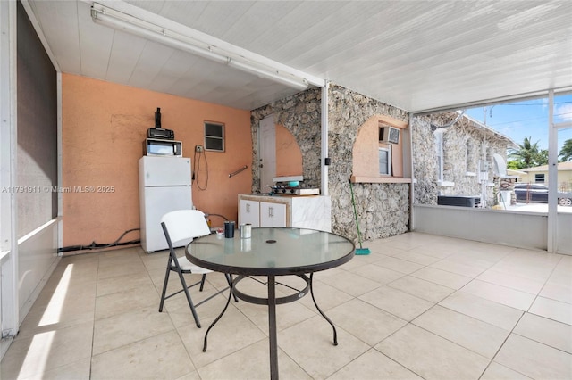 1922 NW 4th St, Miami, FL 33125 - dining room with light tile patterned floors