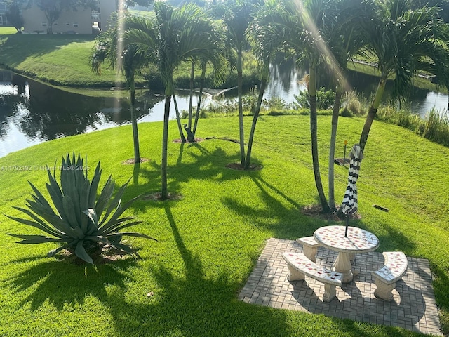 9880 Marina Blvd Unit 1516, Boca Raton, FL 33428 - view of home's community featuring a yard and a water view