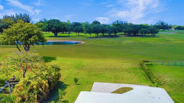 1025 Hunting Lodge Dr, Miami Springs, FL 33166 - view of community featuring a water view