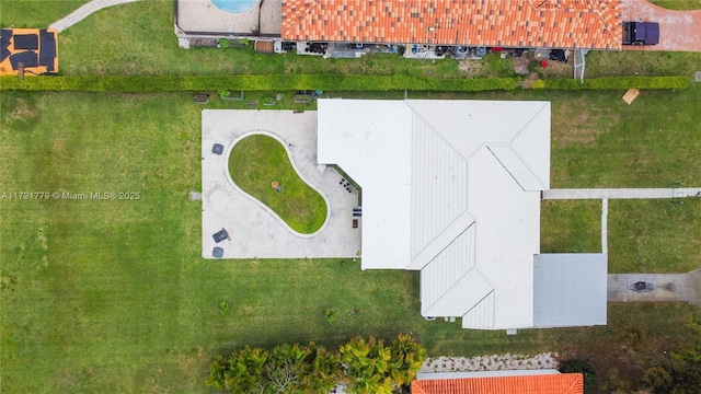 1025 Hunting Lodge Dr, Miami Springs, FL 33166 - bird's eye view