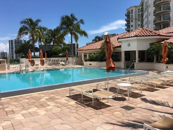 pool with a patio area
