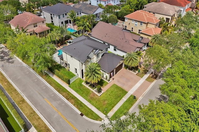 19323 SW 55th St, Miramar, FL 33029 - drone / aerial view with a residential view