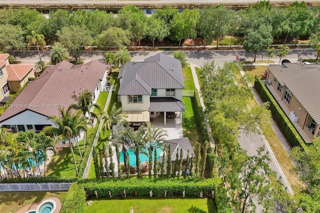 19323 SW 55th St, Miramar, FL 33029 - birds eye view of property with a residential view