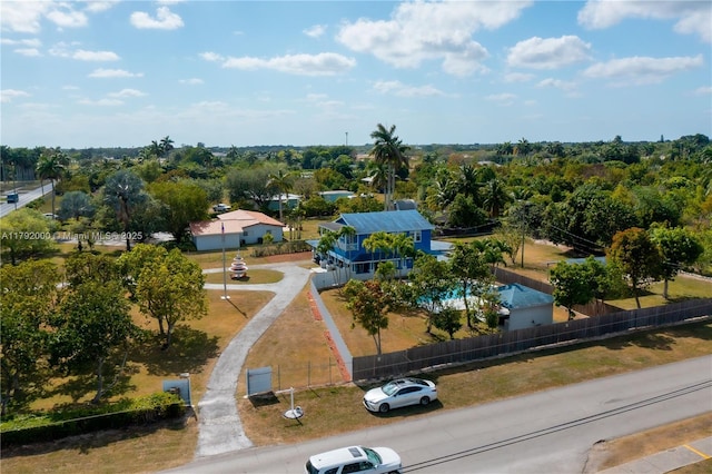 aerial view