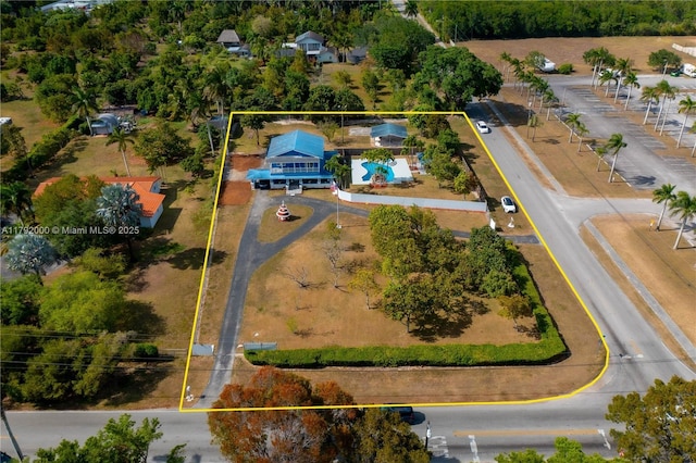 drone / aerial view