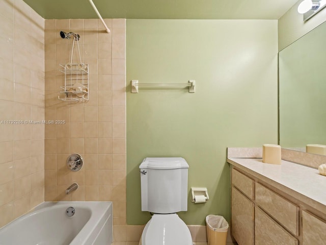1300 SW 122nd Ave Unit 303-2, Miami, FL 33184 - full bath with tub / shower combination, toilet, and vanity