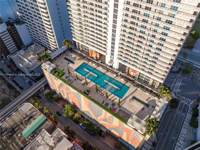 50 Biscayne Blvd Unit 4004, Miami, FL 33132 - drone / aerial view