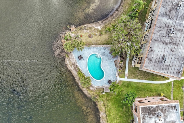 5435 NW 10th Ct Unit 301, Plantation, FL 33313 - bird's eye view of a pool area