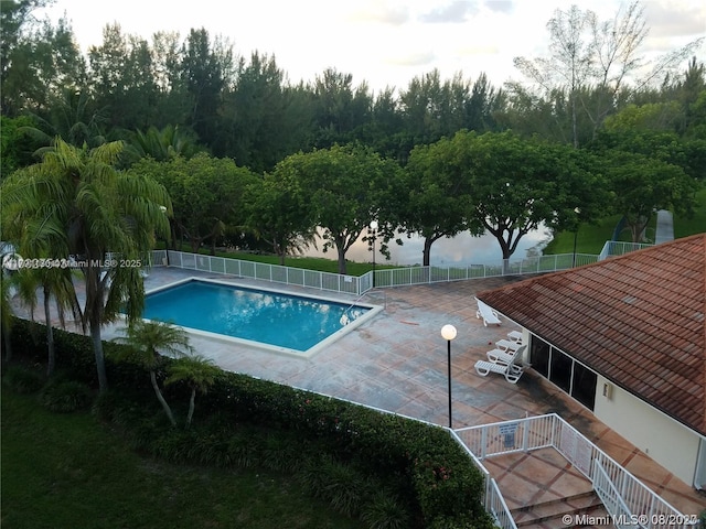 8240 SW 210th St Unit 313, Cutler Bay, FL 33189 - community pool featuring a patio