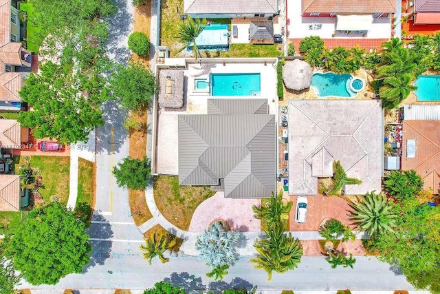 drone / aerial view