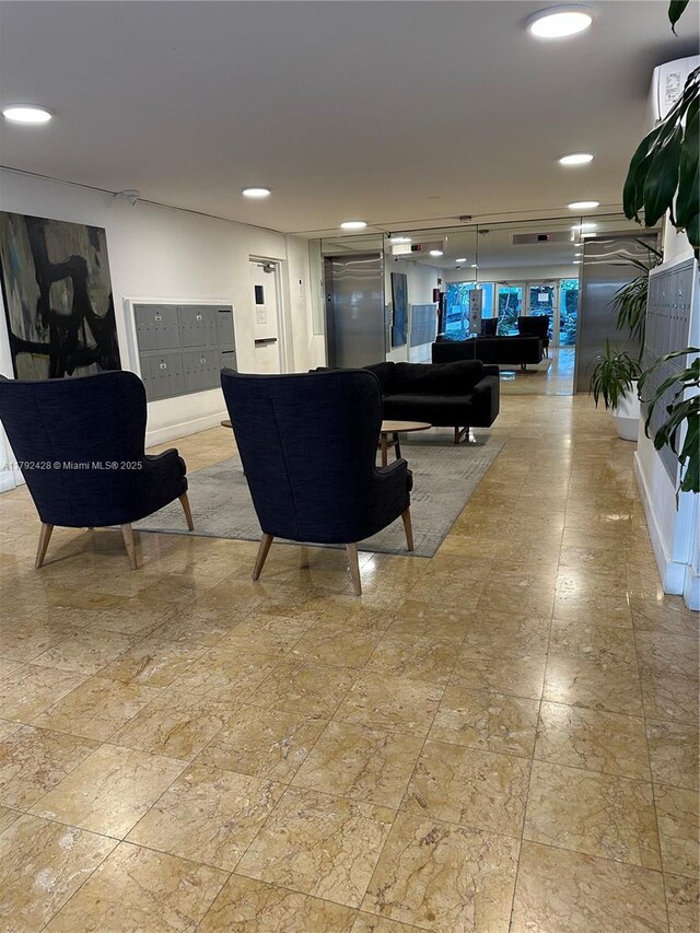 1750 James Ave Unit 10A, Miami Beach, FL 33139 - lobby featuring recessed lighting