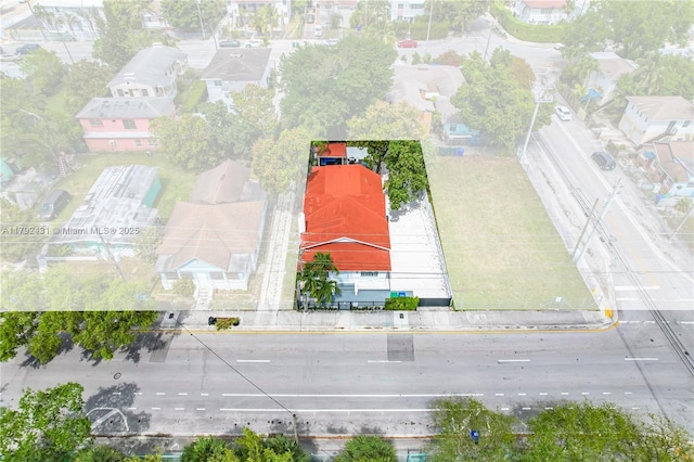 drone / aerial view